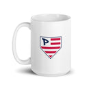 Taza blanca brillante NGP