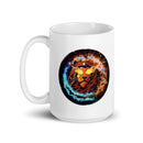 Taza blanca brillante FireFlame