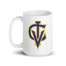 Taza blanca brillante CLV