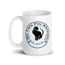 Taza blanca brillante WCA