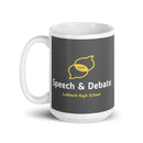 Taza blanca brillante LHSDBC