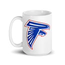 LCFFC White glossy mug