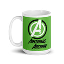 ATA White glossy mug