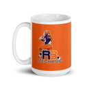 RBM White glossy mug