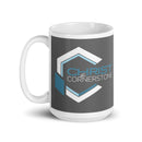 CTC White glossy mug