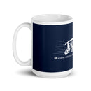 Taza blanca brillante VTC