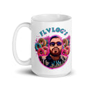 Taza blanca brillante TFLV