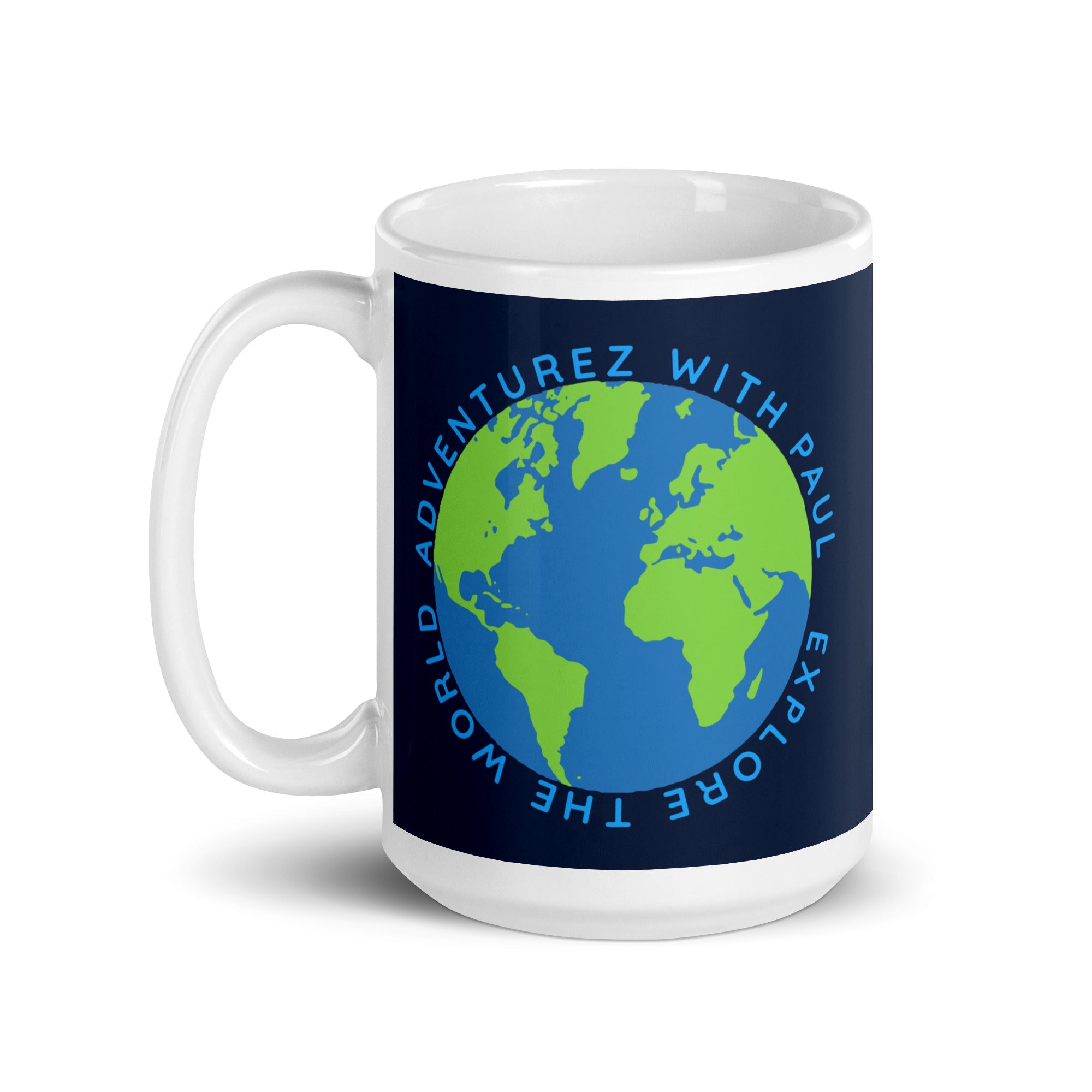 Taza blanca brillante AWP