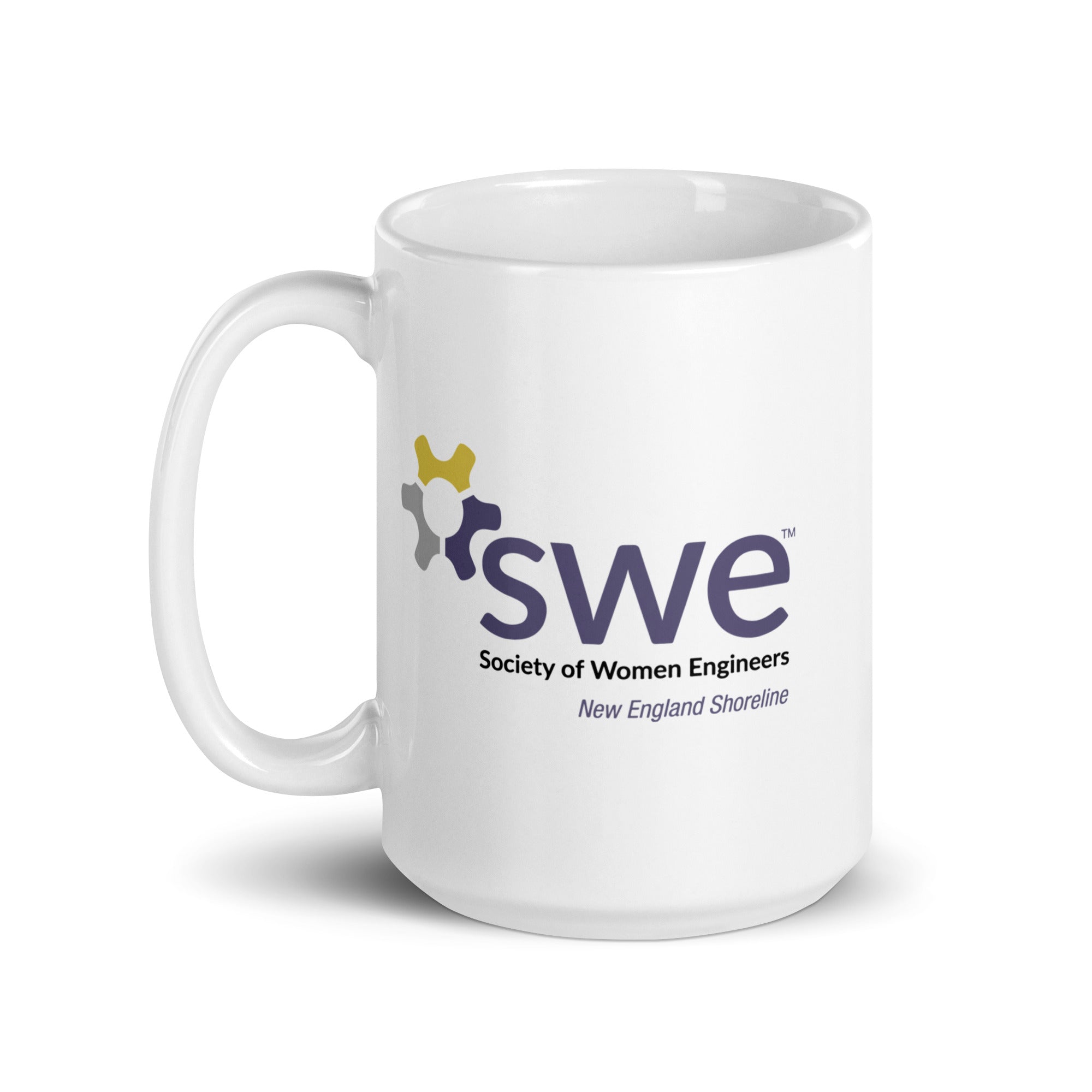 SWE NESS White glossy mug