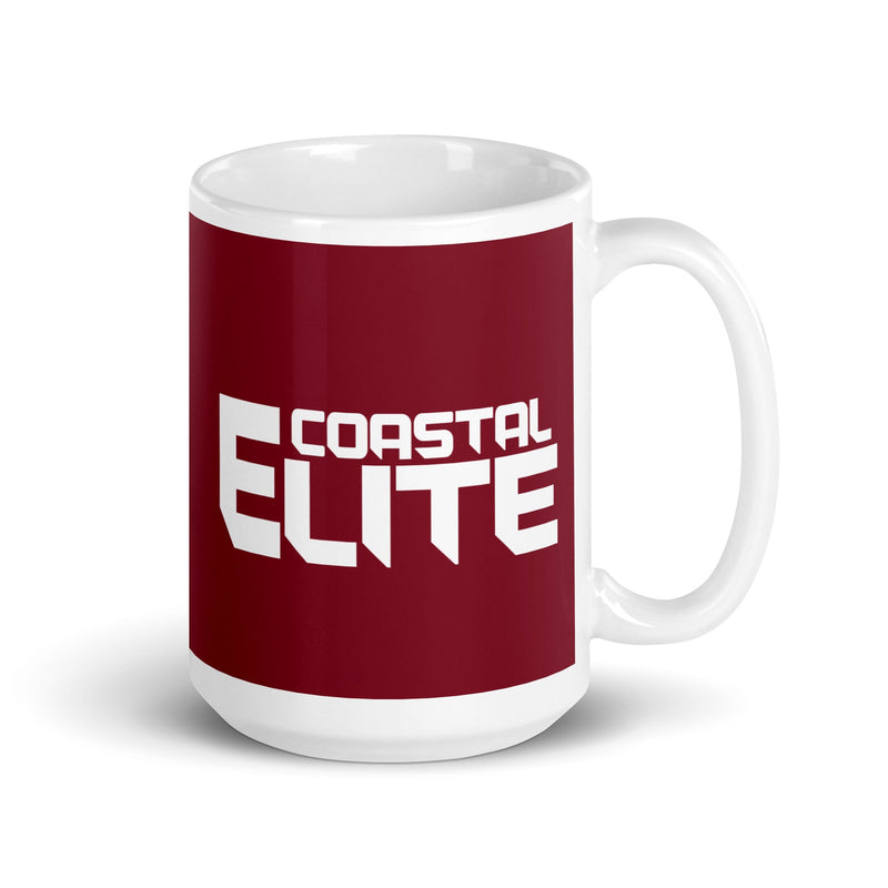 Coastal Elite White glossy mug