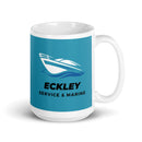 Taza ESM blanca brillante