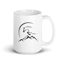 Taza blanca brillante BSC