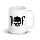 TF White glossy mug