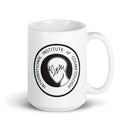 IIC White glossy mug