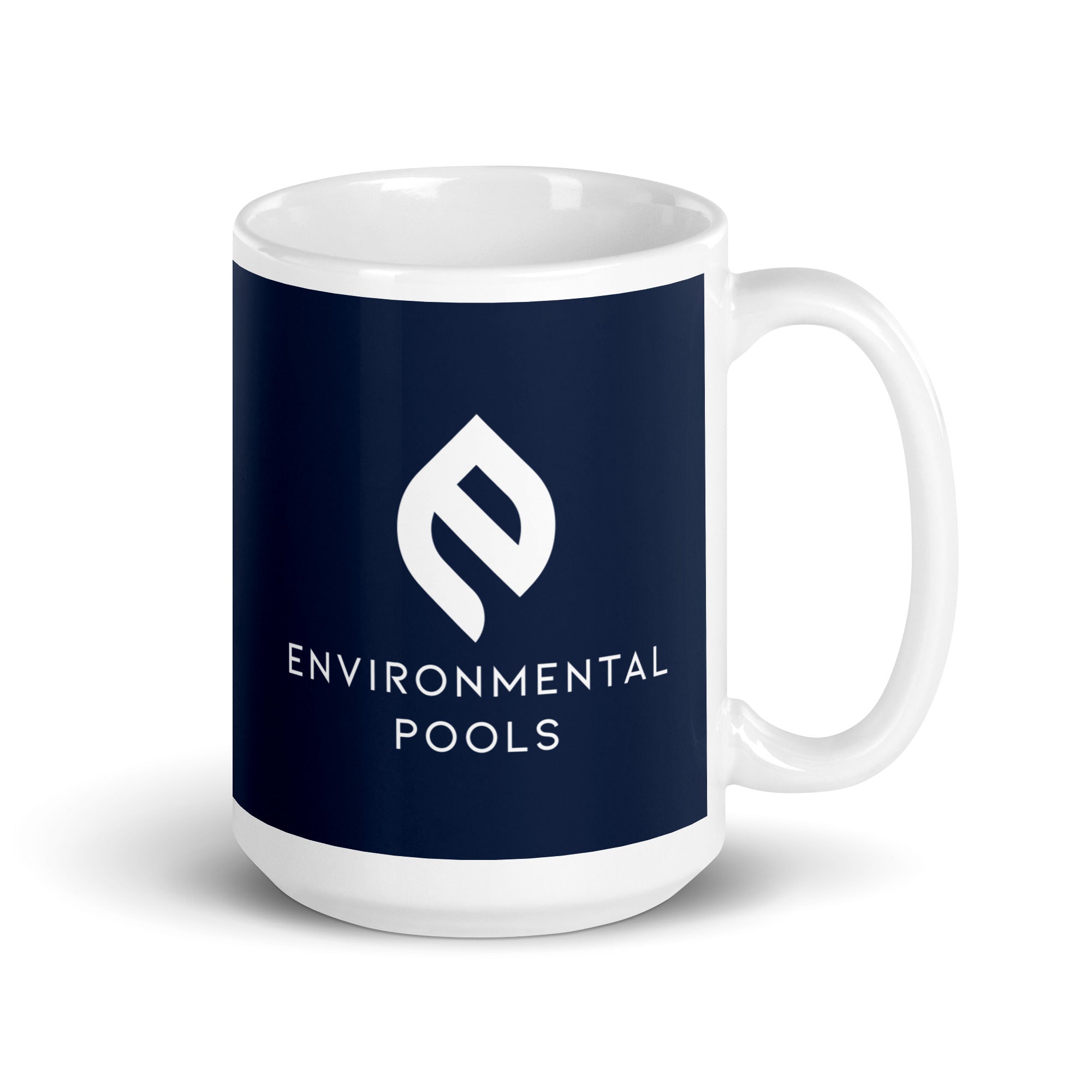 Environmental Pools White glossy mug