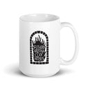 SACA White glossy mug