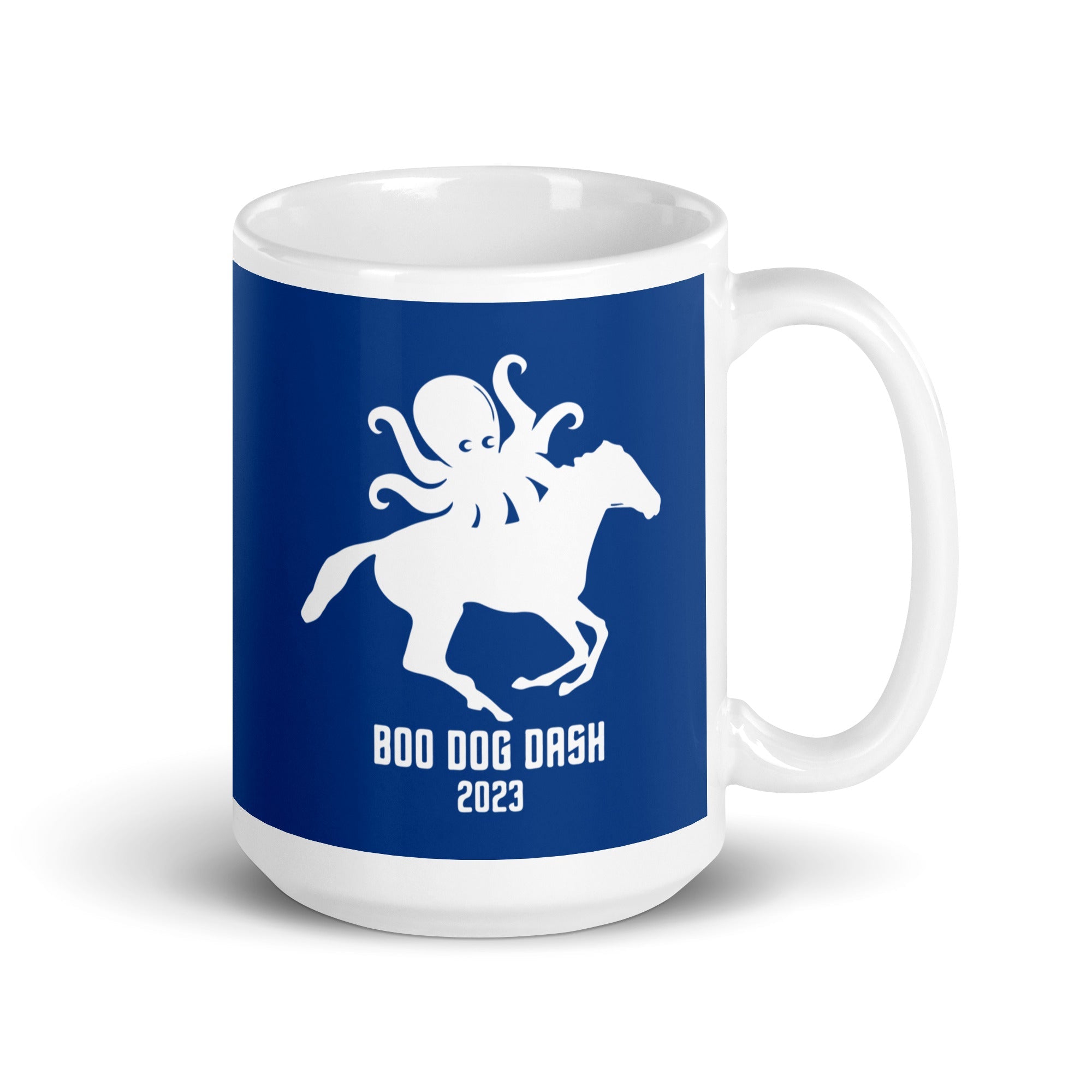 BDD White glossy mug