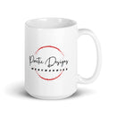 Taza Poetic White brillante