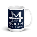 TMS White glossy mug