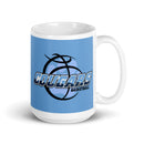 CCCB White glossy mug