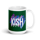Kishwaukee College White glossy mug