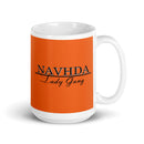 NAVHDA White glossy mug
