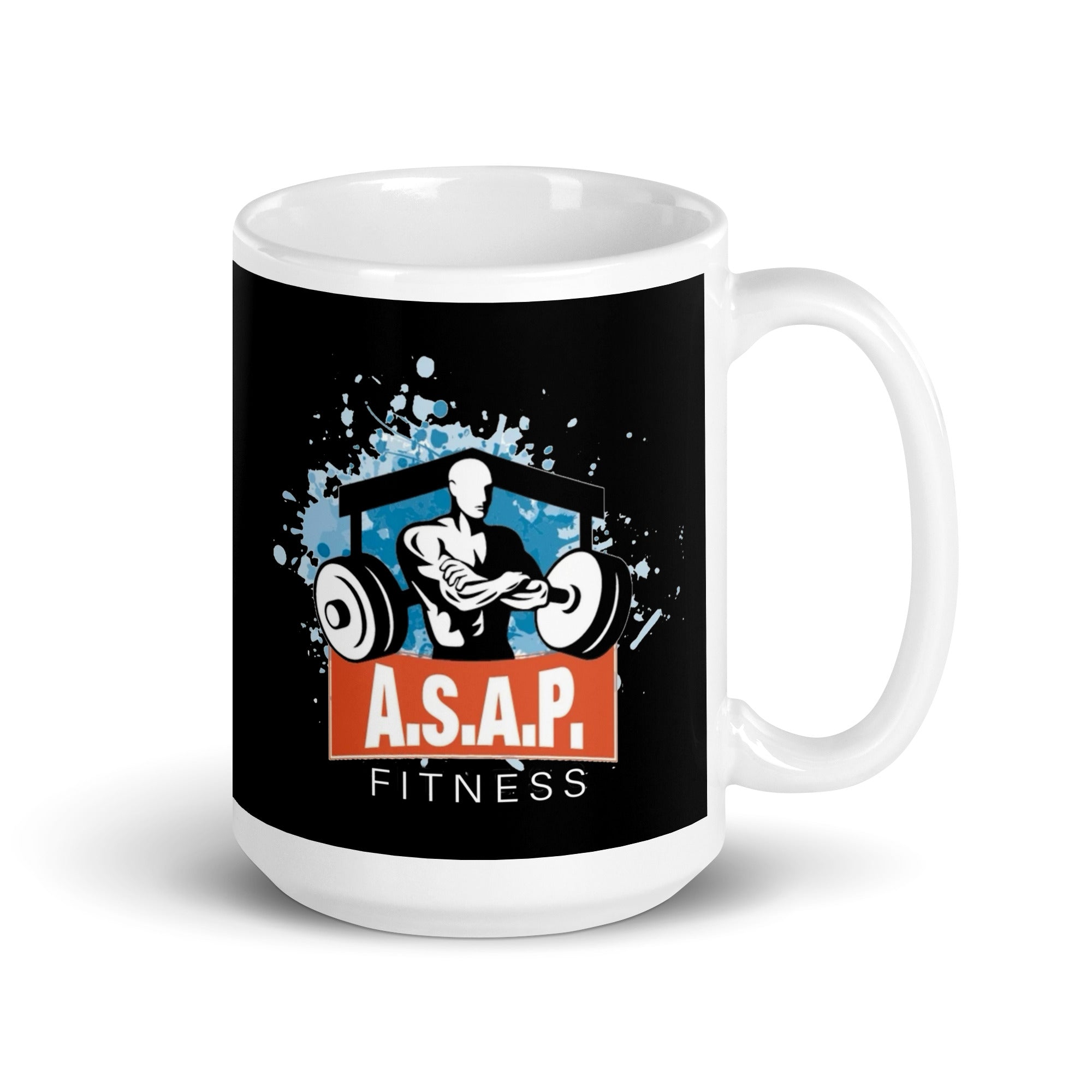 ASAP White glossy mug