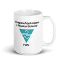Taza blanca brillante LOGO