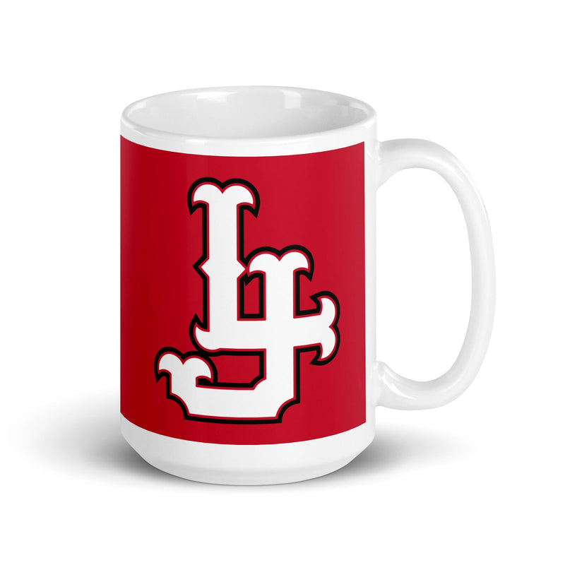 LJC White glossy mug