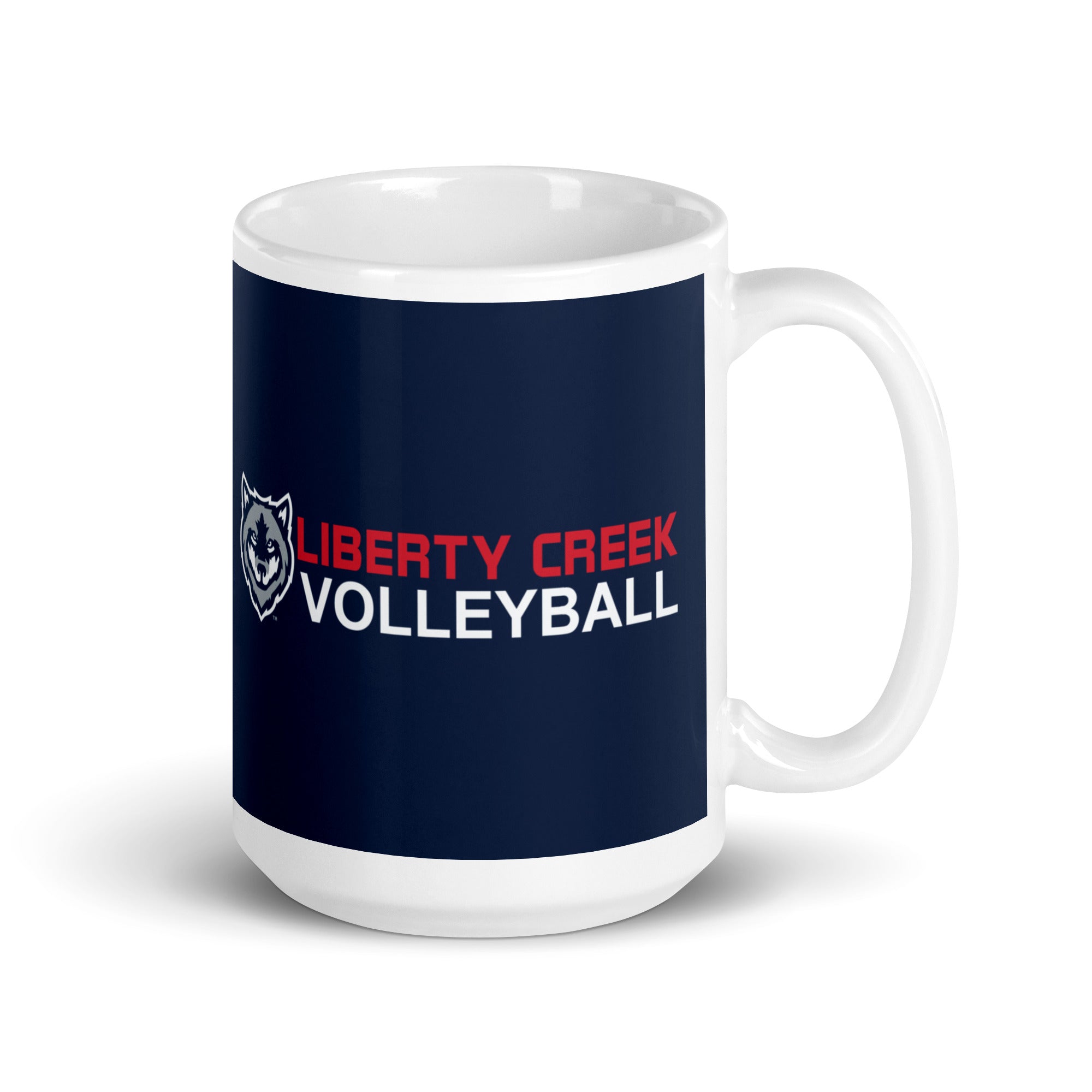 LCV White glossy mug