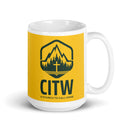 CIW White glossy mug