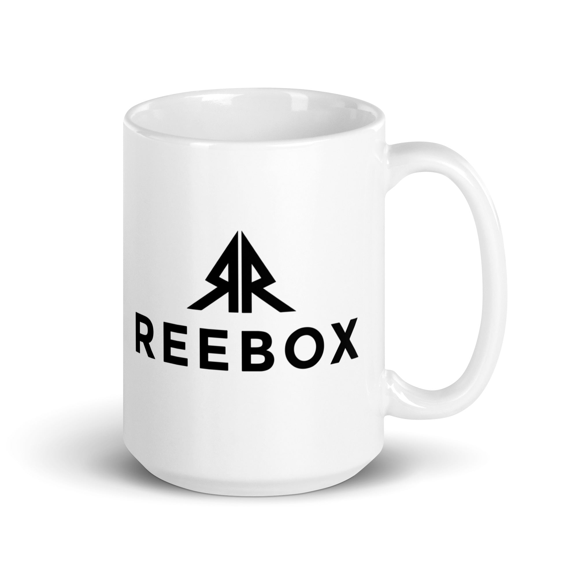 Reebox White glossy mug