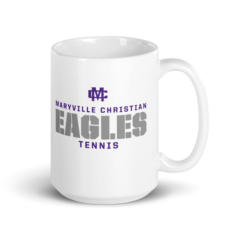 MSC glossy mug (Tennis)