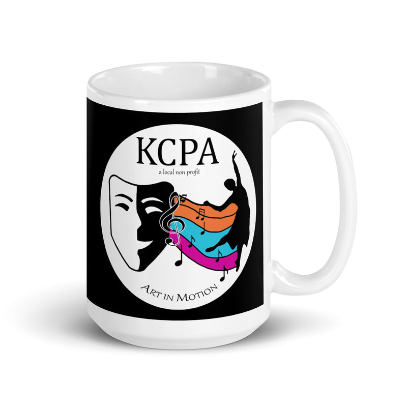 KCPA White glossy mug