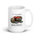 1.ª taza blanca brillante PLT