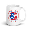 Taza blanca brillante Showtime USA