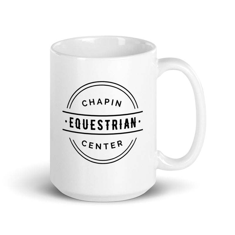 CEC White glossy mug