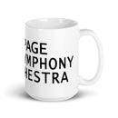 Taza blanca brillante DPSO