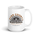 Taza DCB blanca brillante