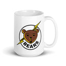 Taza blanca brillante BCBS