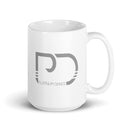 Taza blanca brillante PDS