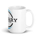 Taza blanca brillante CBC