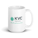 KVCN White glossy mug