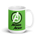 ATA White glossy mug