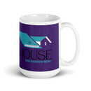 TMJI White glossy mug