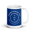 PUCC White glossy mug