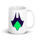 HNC White glossy mug