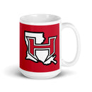 Taza blanca brillante HLB