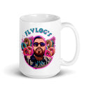 Taza blanca brillante TFLV