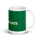 SJC White glossy mug